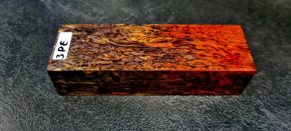 Stabilized curly birch natural limited edition (MB10)